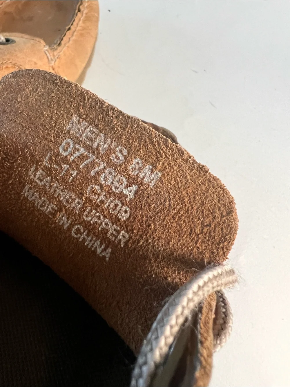 Sperry Authentic Leather Boat Shoe Size 8